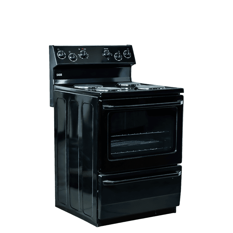 Superior S488 4 Plate Cooker Black