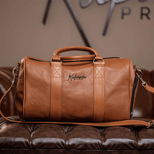 Leather Duffel Bag