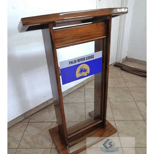 Teak Podium